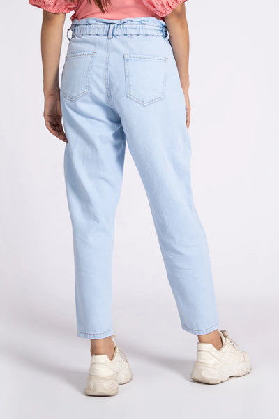 Sky Blue Baggy Jeans