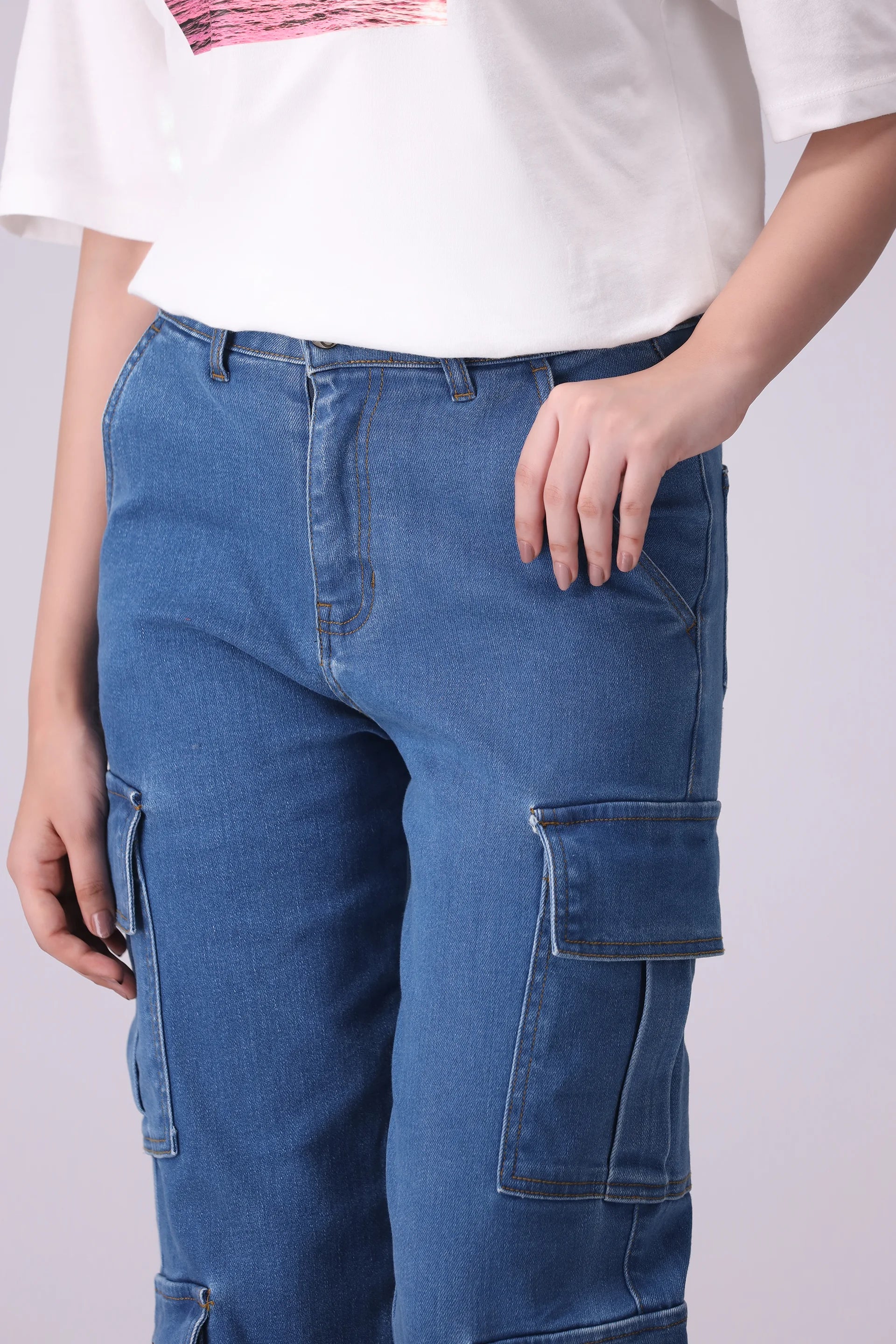 Cargo Jeans - Cougar Clothing