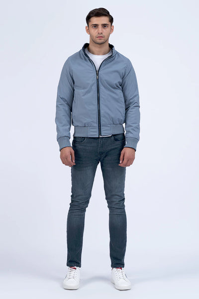 Navy & Ash Blue Double Sided Jacket