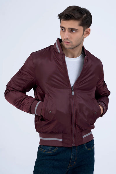 Maroon & Black Double Sided Jacket