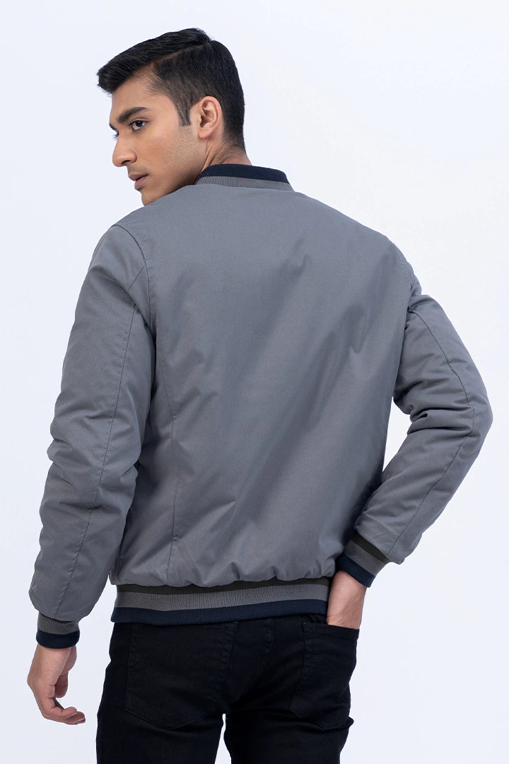 Grey Cotton Jacket
