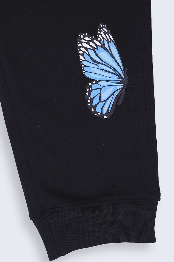Butterfly Printed Trousers
