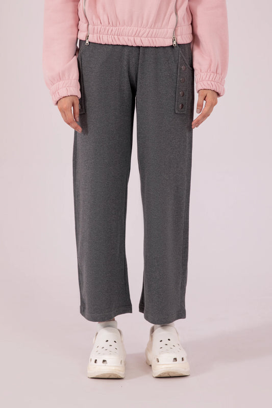 Trousers With Snap Buttons - Cougar Clothing