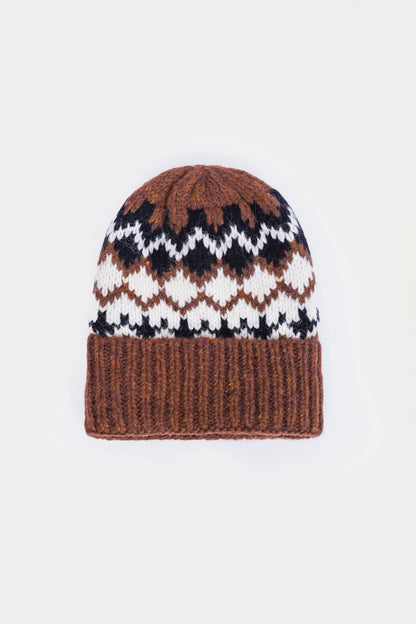 Jacquard Knit Beanie - Cougar Clothing
