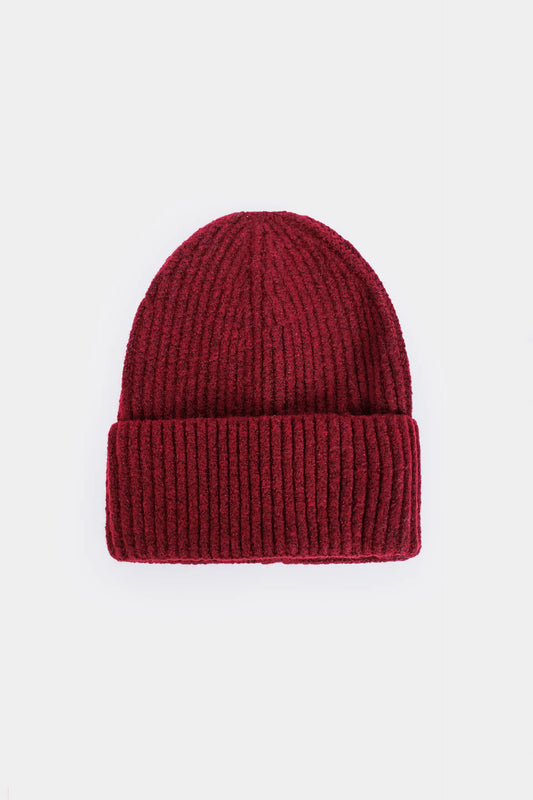 Ribbed Knit Beanie - Cougar Clothing
