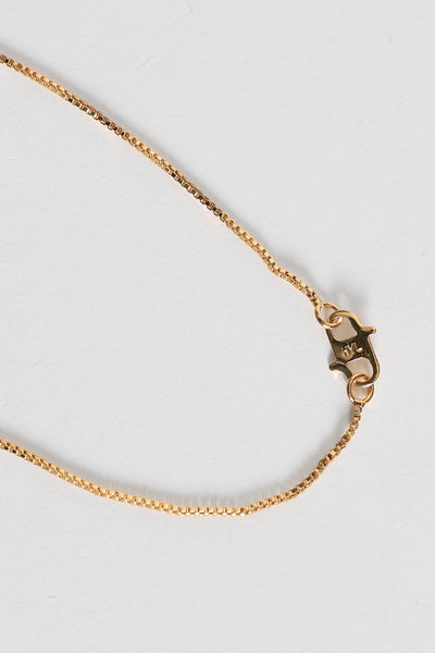 Golden Pendant Chain Necklace