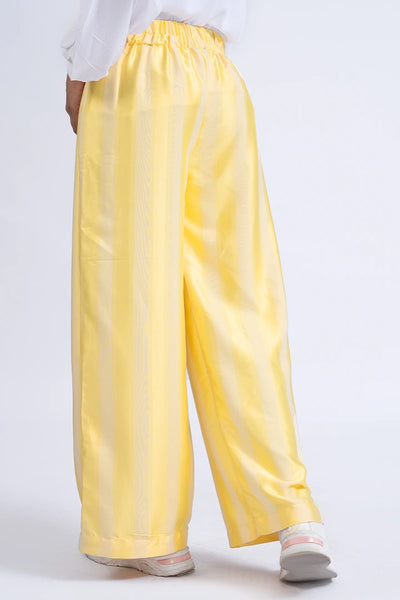 Yellow Contrast Culottes