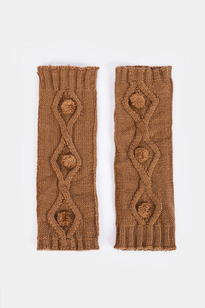 Cable Knit Leg Warmers - Cougar Clothing