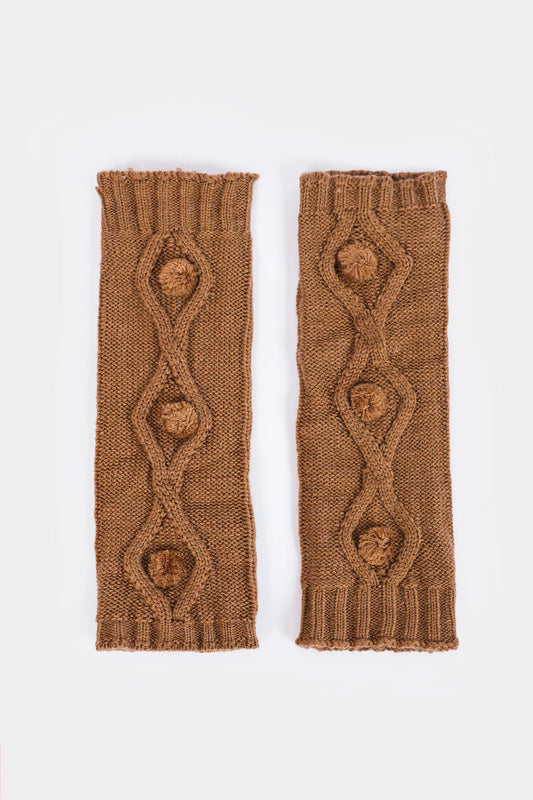 Cable Knit Leg Warmers - Cougar Clothing