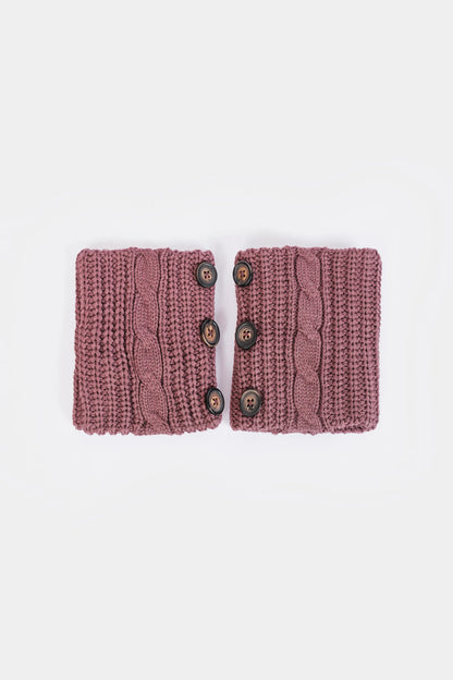 Knitted Boot Cuffs | Short Leg Warmers - Cougar Clothing