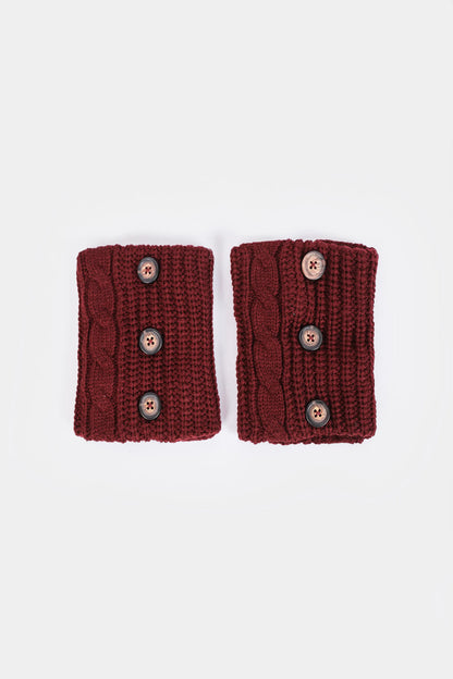 Knitted Boot Cuffs | Short Leg Warmers - Cougar Clothing
