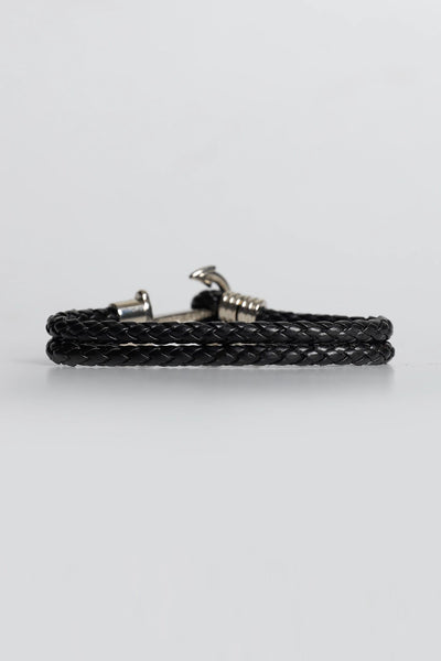 Black Anchor Bracelet