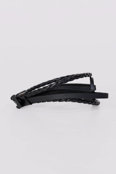 Black Triple Layer Bracelet