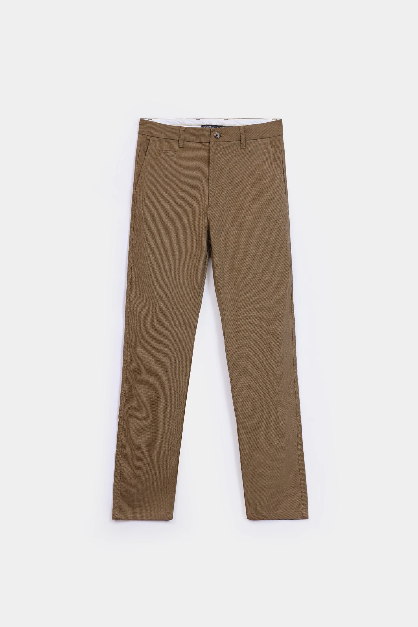 Relaxed Textured Chino Pants - Cougar Clothing