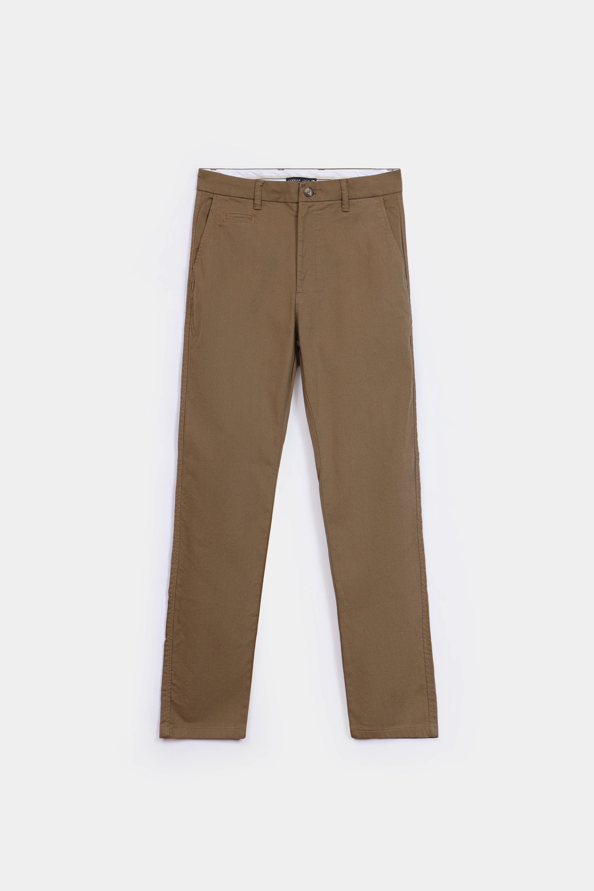 Relaxed Textured Chino Pants - Cougar Clothing