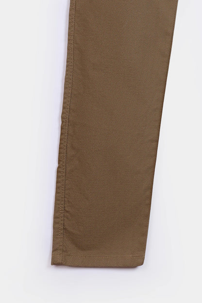 Relaxed Textured Chino Pants - Cougar Clothing