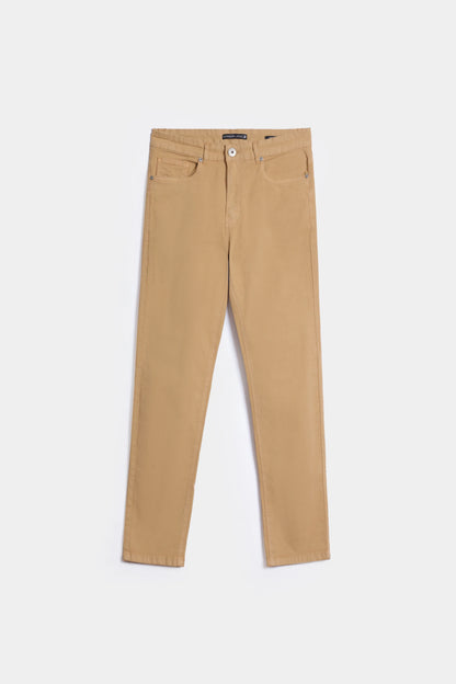 Basic 5 Pocket Slim Fit Pants - Cougar Clothing