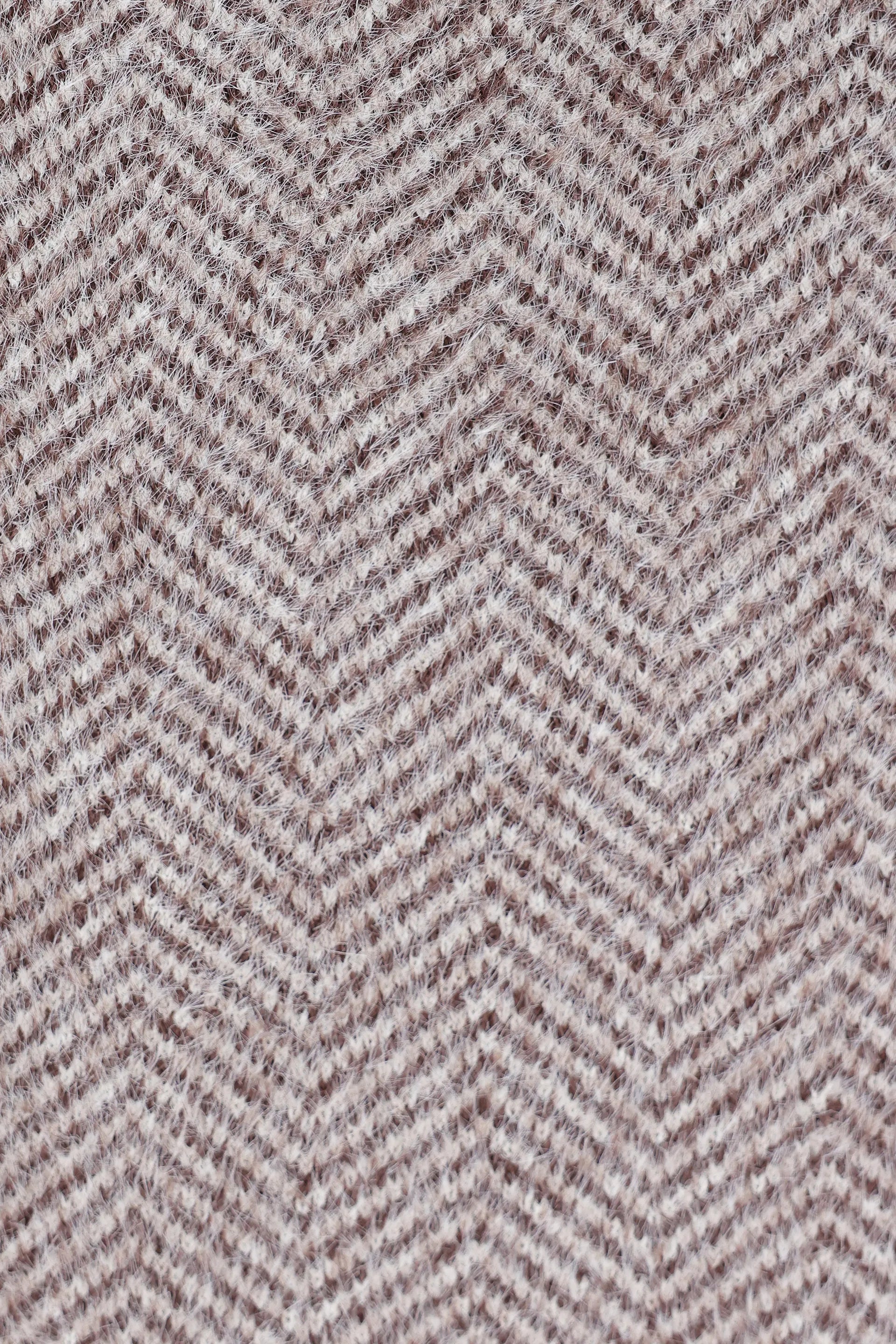 Herringbone Pattern Wool Scarf - Cougar Clothing