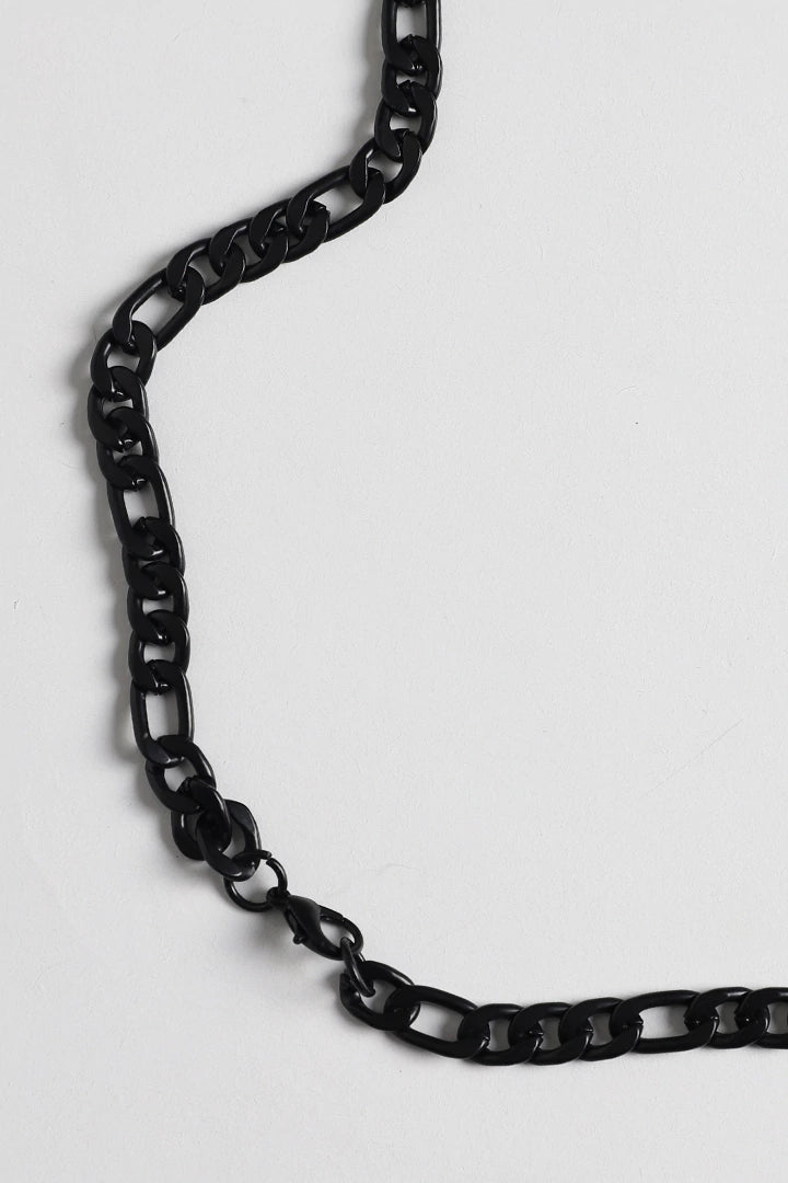Black Cuban Chain Necklace