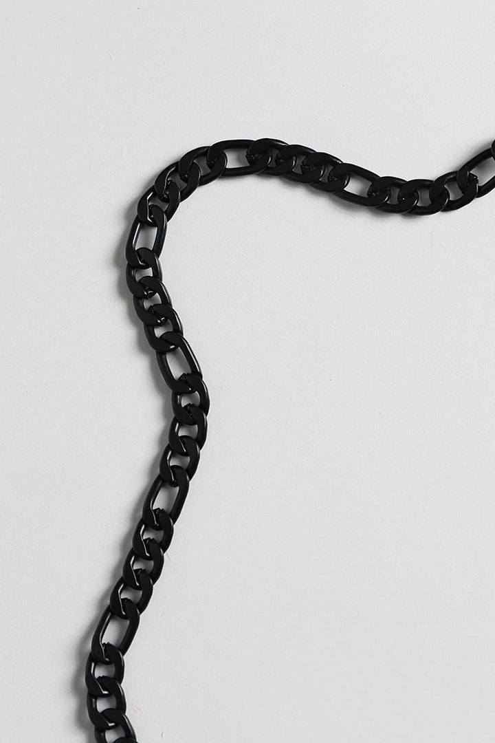 Black Cuban Chain Necklace