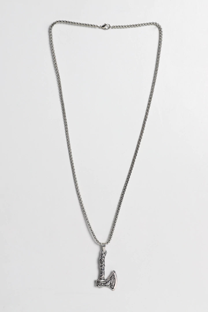Axe Pendant Chain Necklace