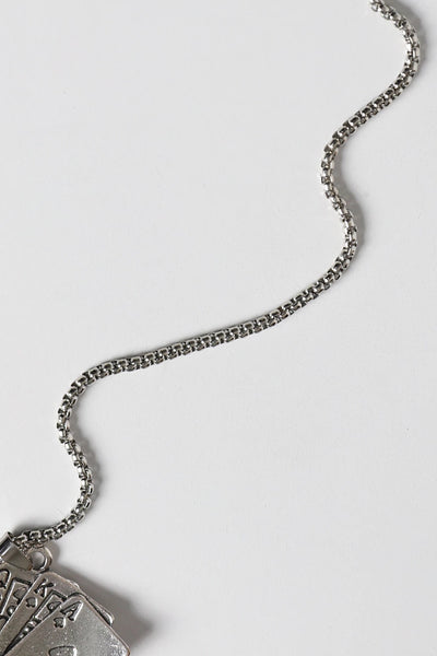 Royal Flush Pendant Chain Necklace