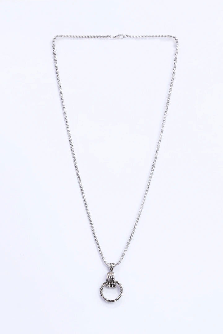 Loop Pendent Chain Necklace
