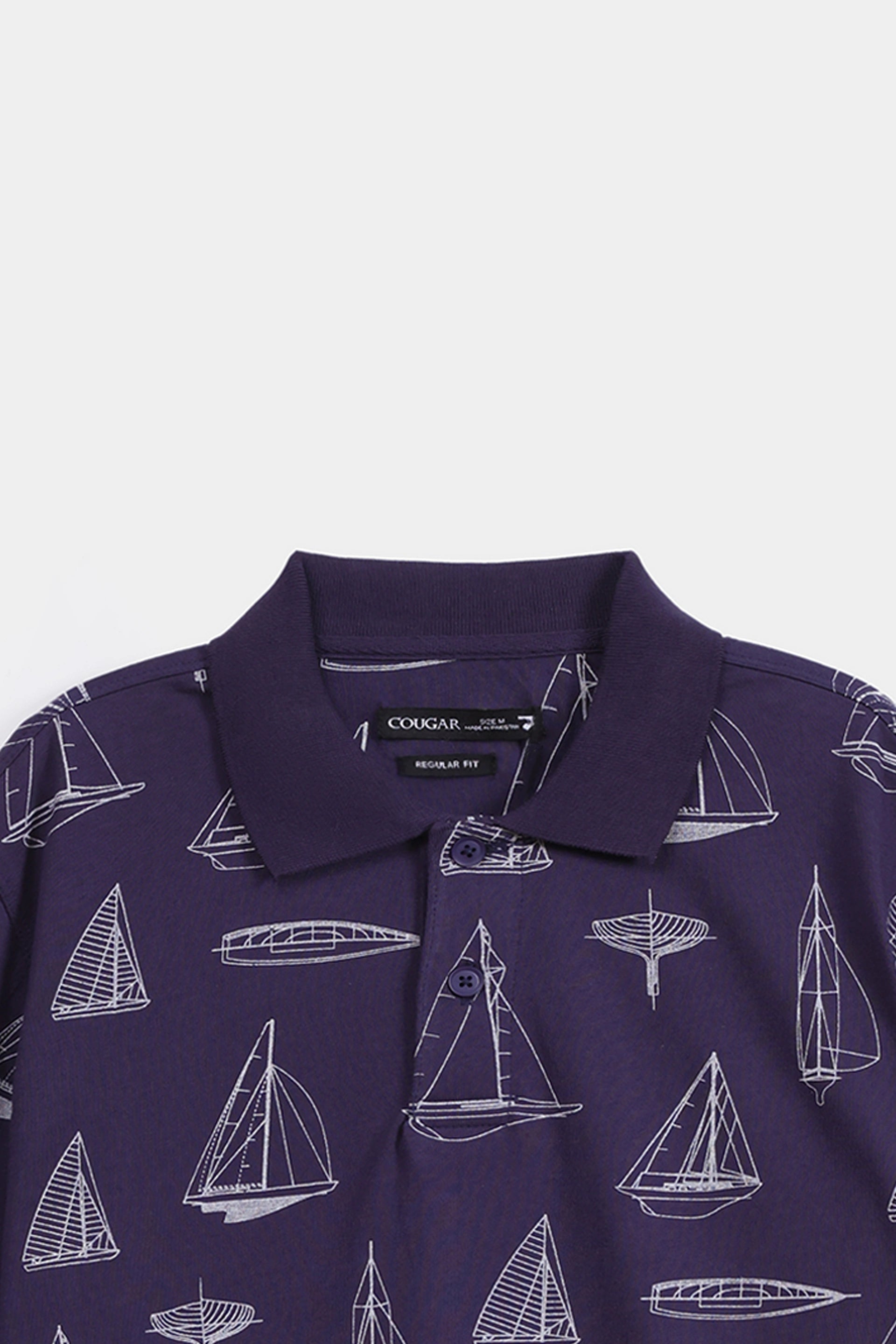 All Over Printed Polo - Cougar Clothing