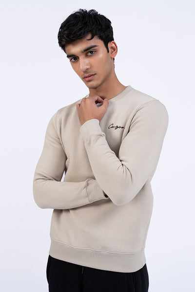Light Beige Sweatshirt