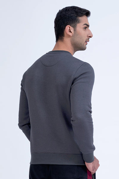 Slate Grey Inverted Triangle Sweatshirt