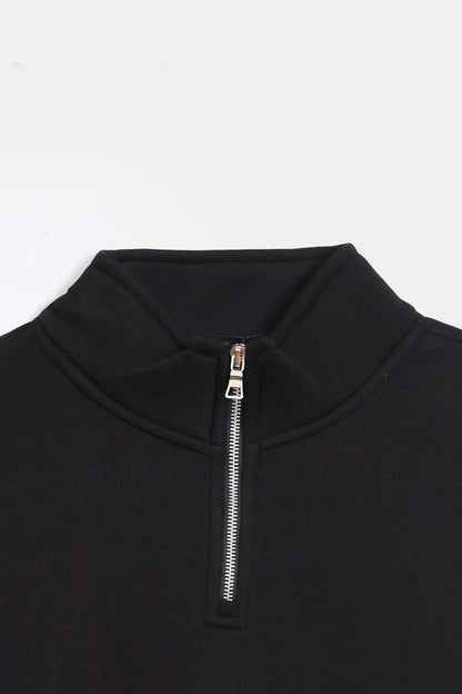 Oversized Quarter Zip Pullover