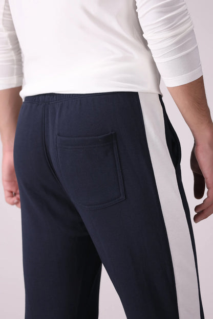 Slim Fit Contrast Jogger Pants - Cougar Clothing