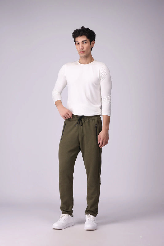 Jogger Pants With Zipper Pockets - Cougar Clothing