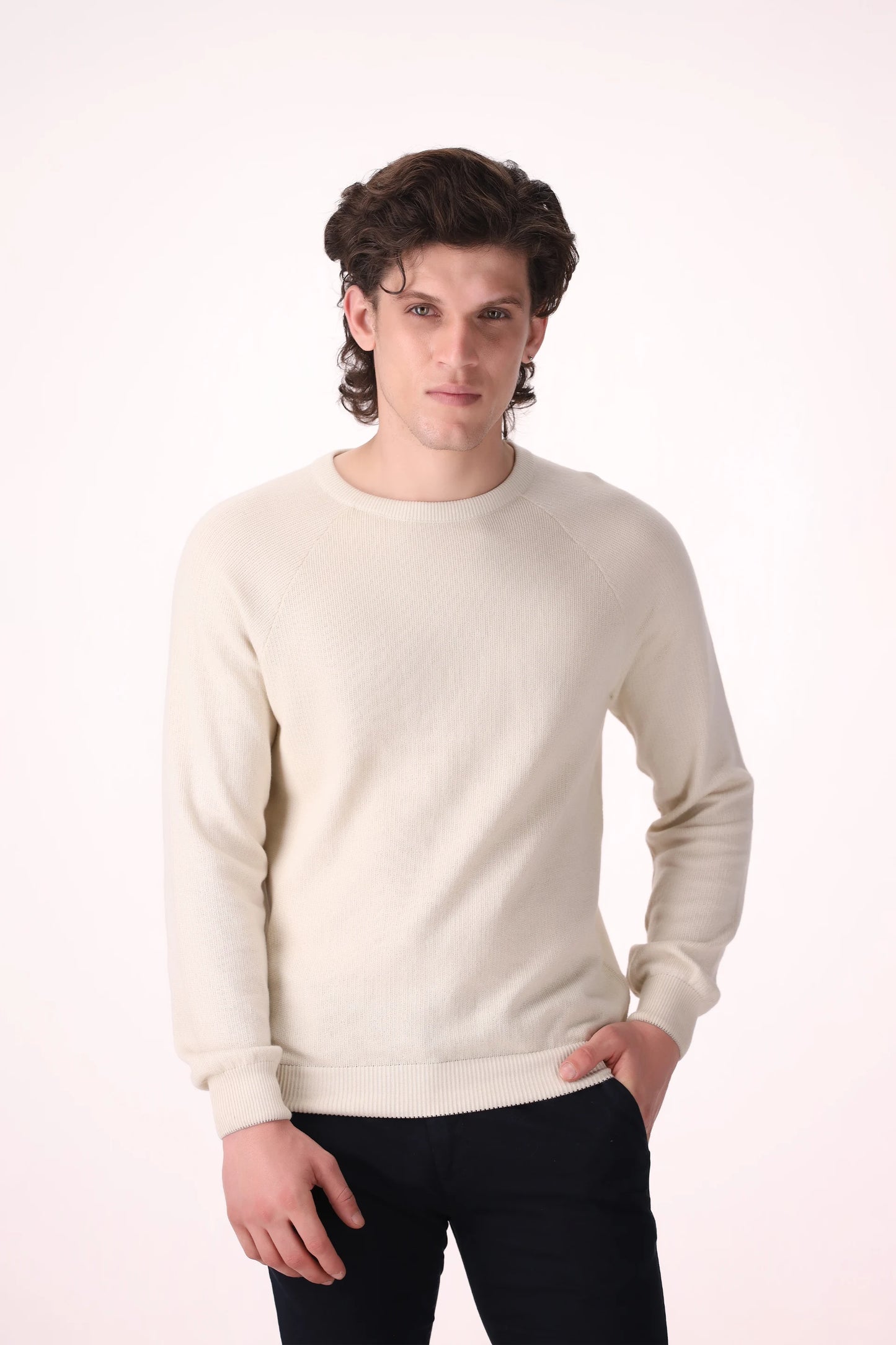 Raglan Knit T-Shirt - Cougar Clothing