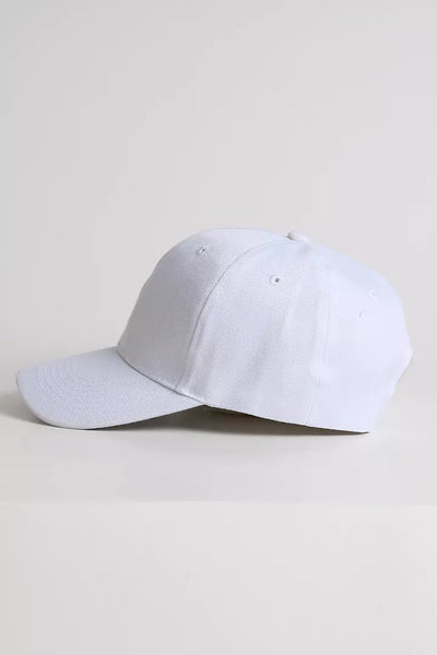 White Baseball Cap