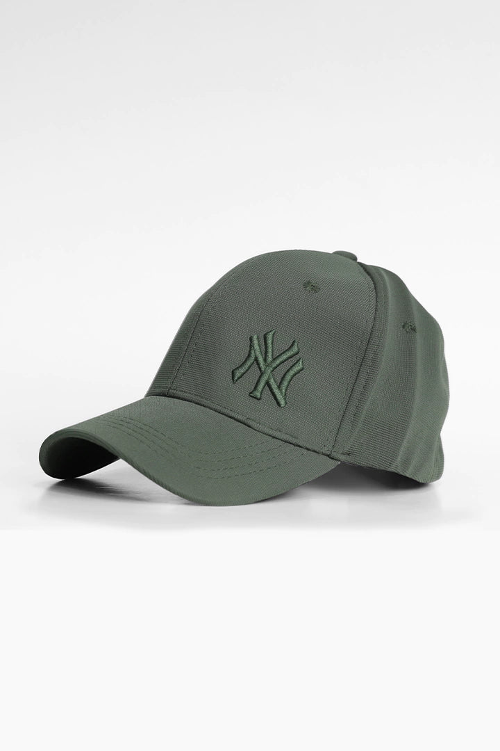 NY Yankees Olive Cap