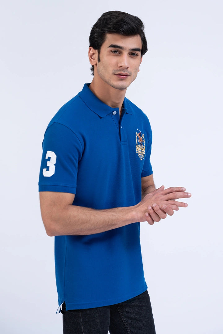 Embroidered Badge Polo