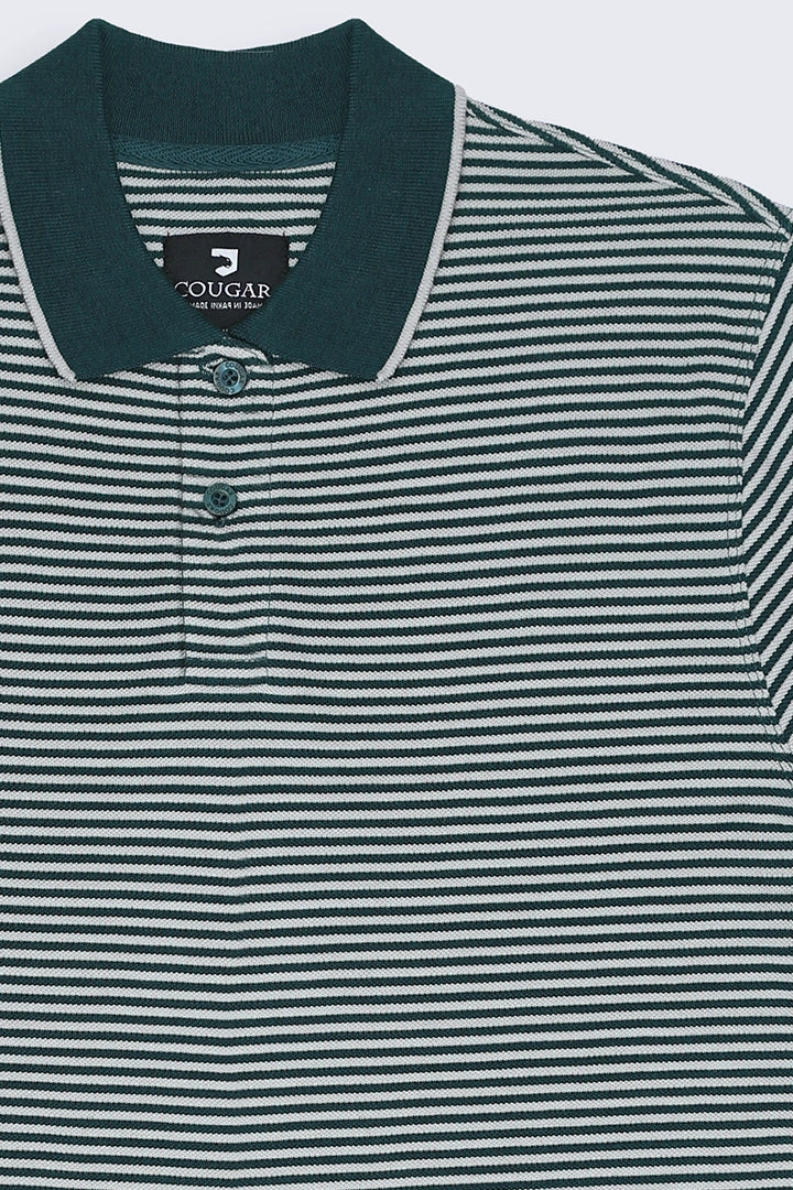 Teal Lined Polo