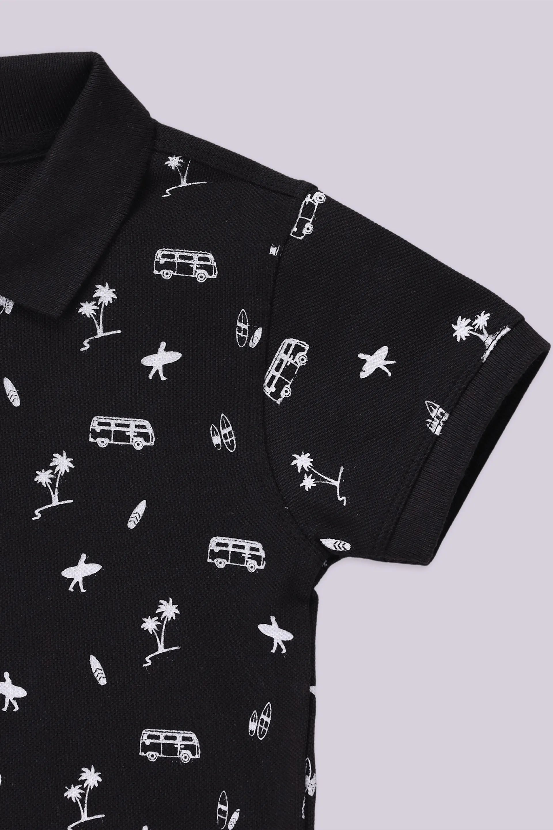 All-Over Printed Polo - Cougar Clothing