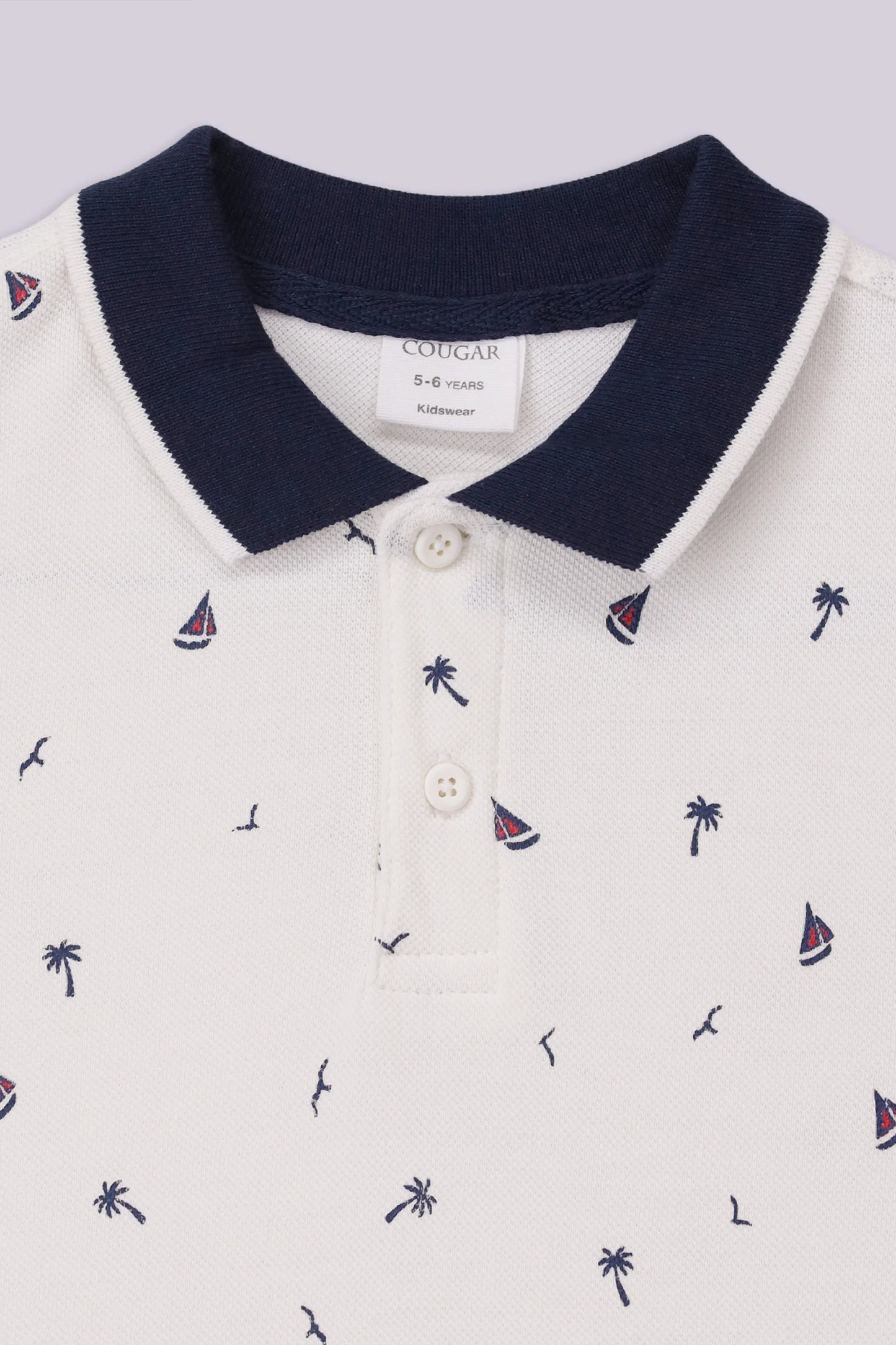 All Over Printed Polo - Cougar Clothing