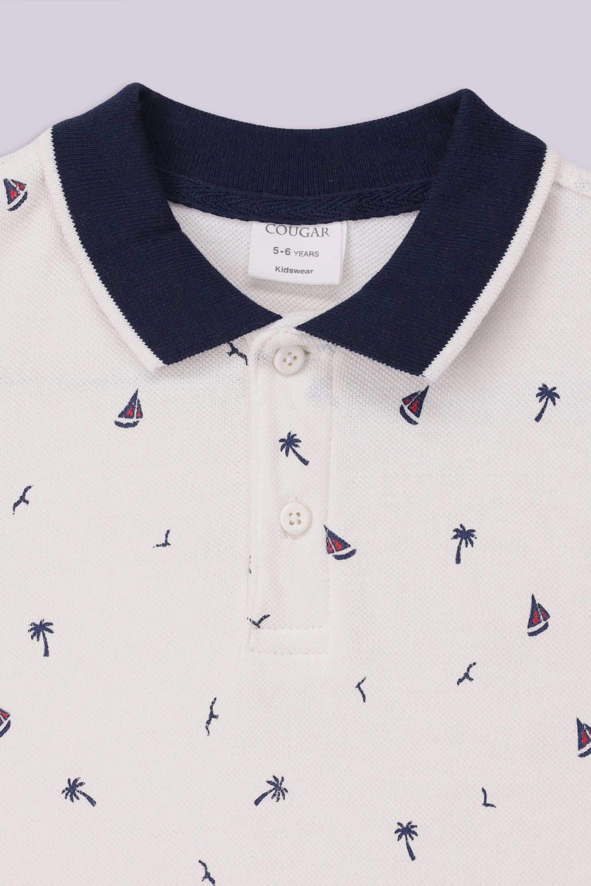 All Over Printed Polo - Cougar Clothing