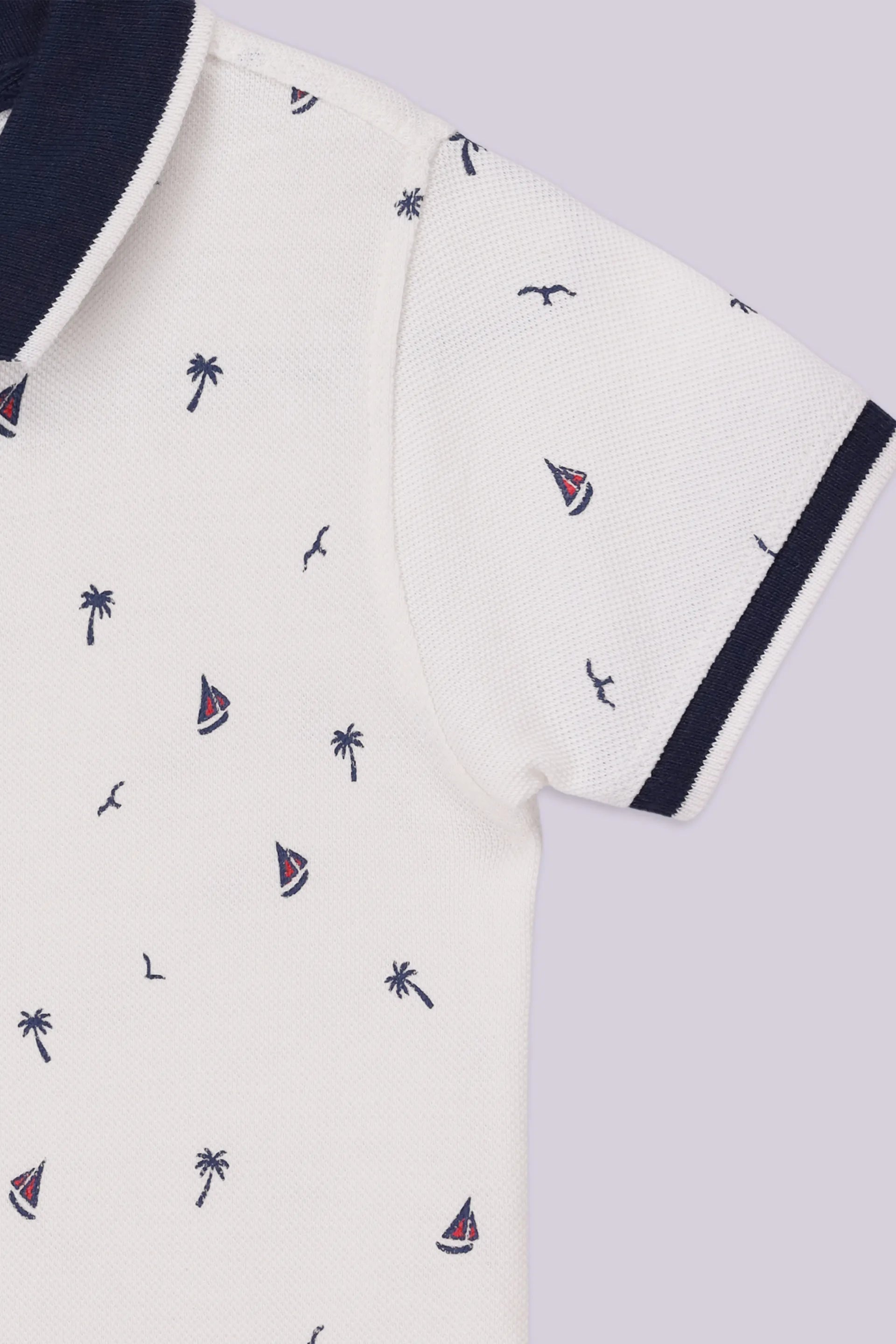 All Over Printed Polo - Cougar Clothing