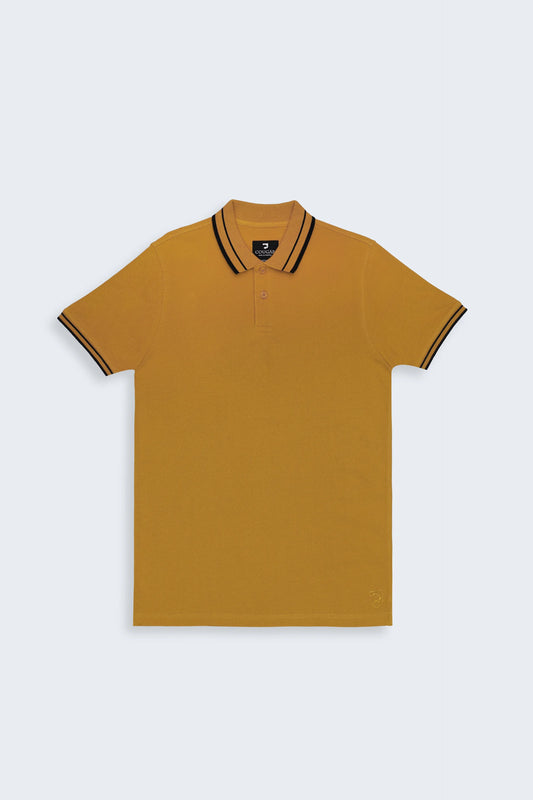 Pique Tipped Polo - Cougar Clothing
