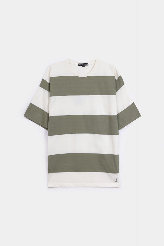 Relaxed Striped T-Shirt - Cougar Clothing