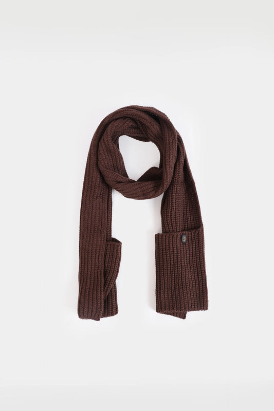 Knit Pocket Scarf