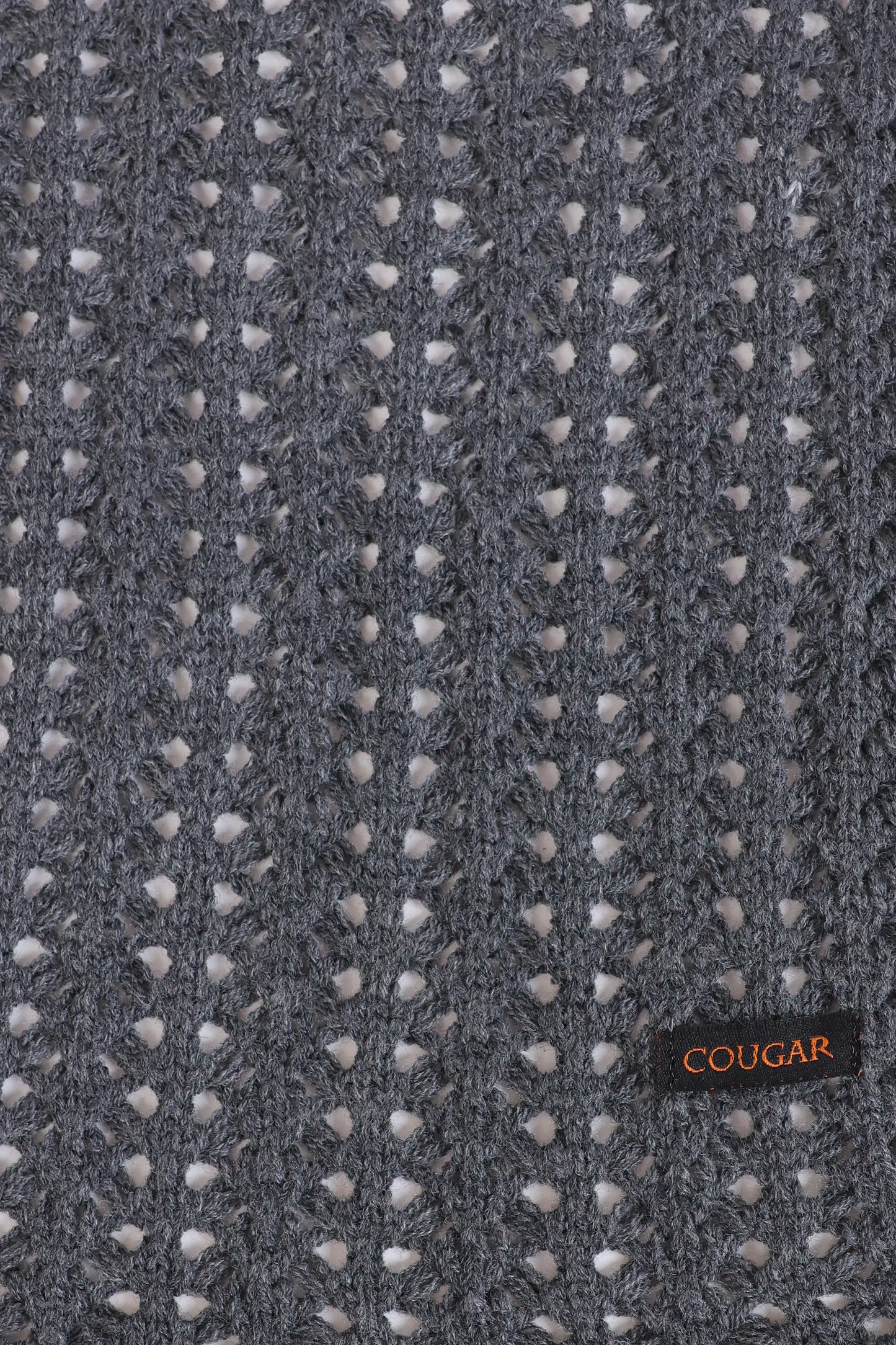 Pointelle Knit Scarf