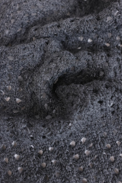 Pointelle Knit Scarf