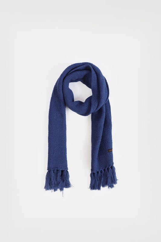 Knitted Scarf With Fringes
