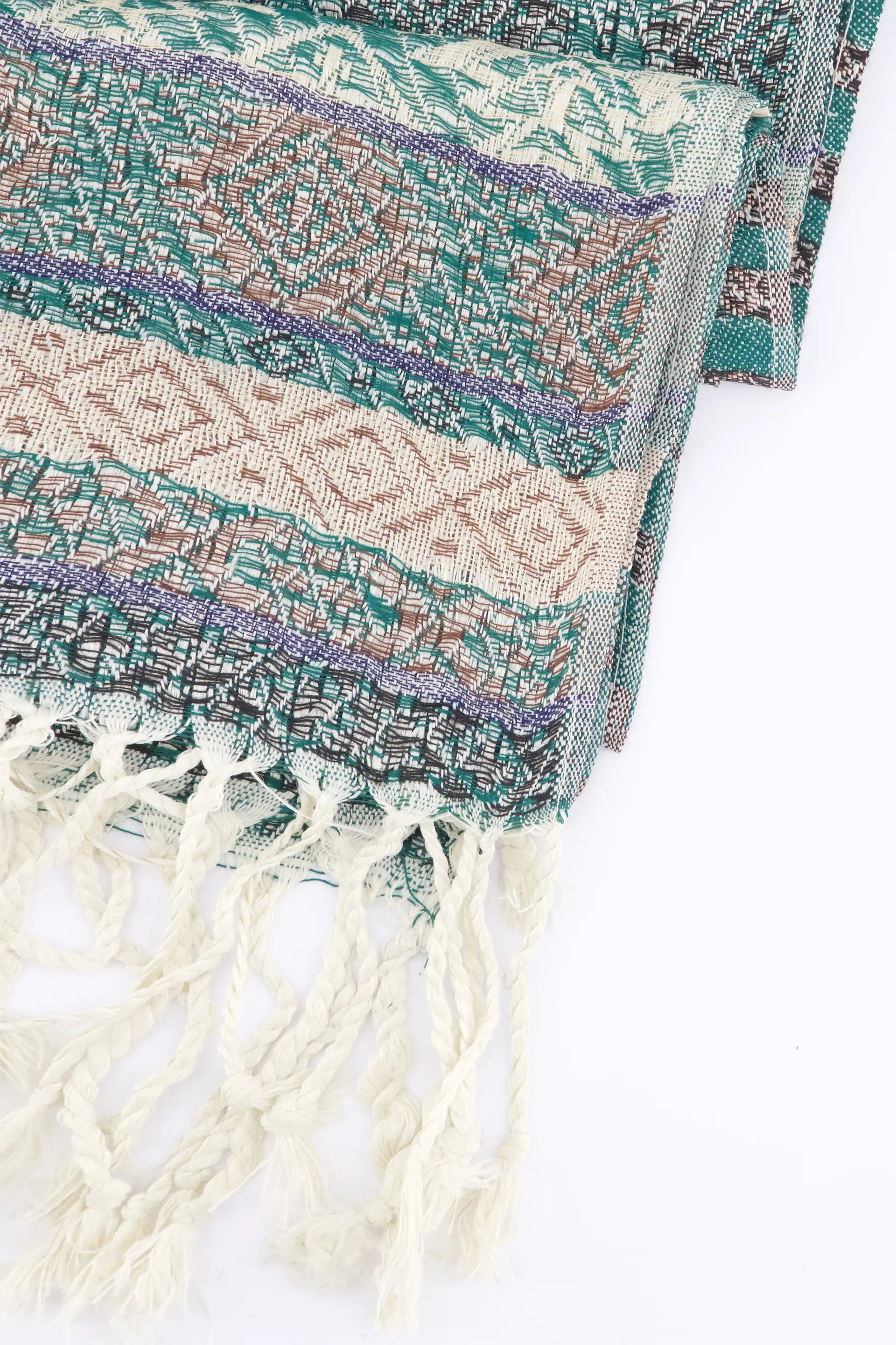 Striped Jacquard Scarf - Cougar Clothing