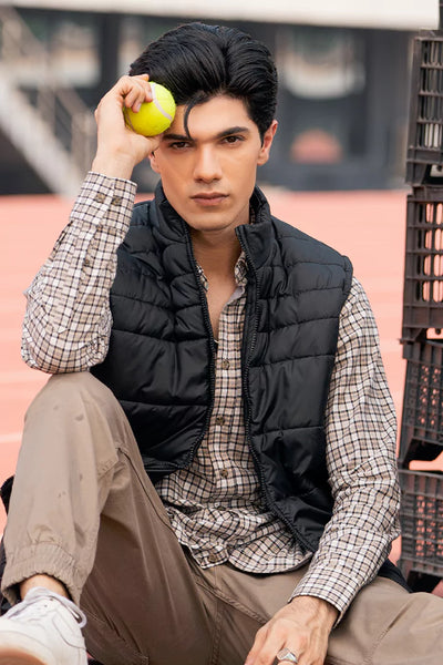 Smart Fit Checkered Casual Shirt